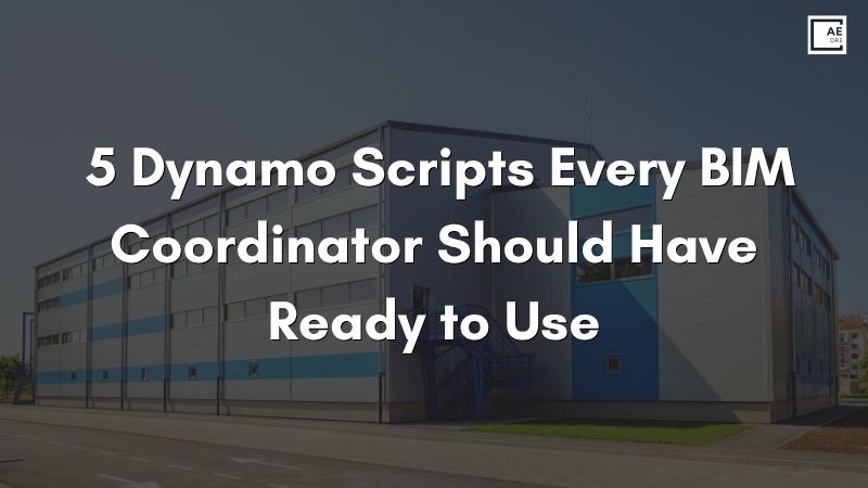 5 Dynamo Scripts Every BIM Coordinator Should Have Ready to Use